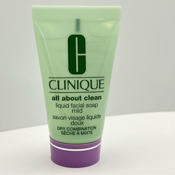 🦋$5 ~ All About Clean ~ Liquid Facial Soap Mild ~ Clinique ~ NEW - Picture 1 of 4